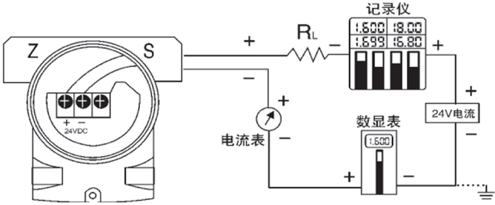 船舶差壓變送器接線(xiàn)圖