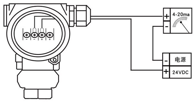 衛生型溫度變送器接線(xiàn)圖