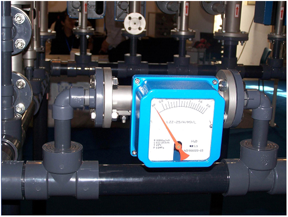 金屬轉子流量計工作現場(chǎng)圖
