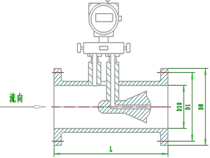 內錐流量計工作原理圖