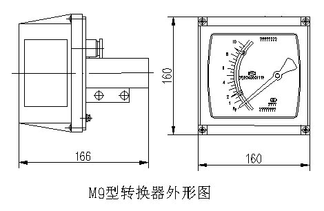 數顯金屬管浮子流量計轉換器圖