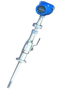 熱式壓縮空氣流量計插入型安裝結構圖