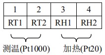 氣體用熱式流量計接線(xiàn)端子圖