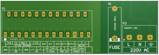 dn1000超聲波流量計主機接線(xiàn)圖